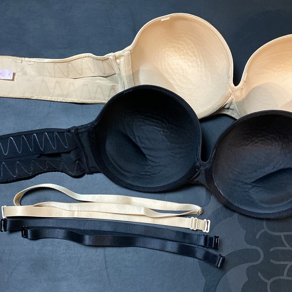 Cacique Strapless Convertible Bra Bundle, 42c - Picture 7 of 11